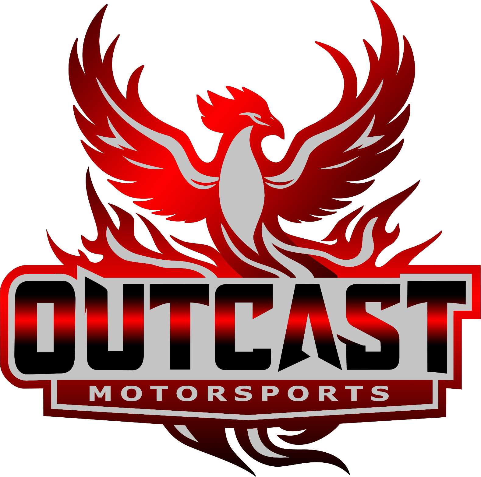 Outcast Motorsports - Fire Logo